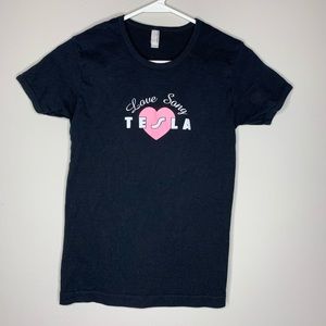 love song tesla t shirt